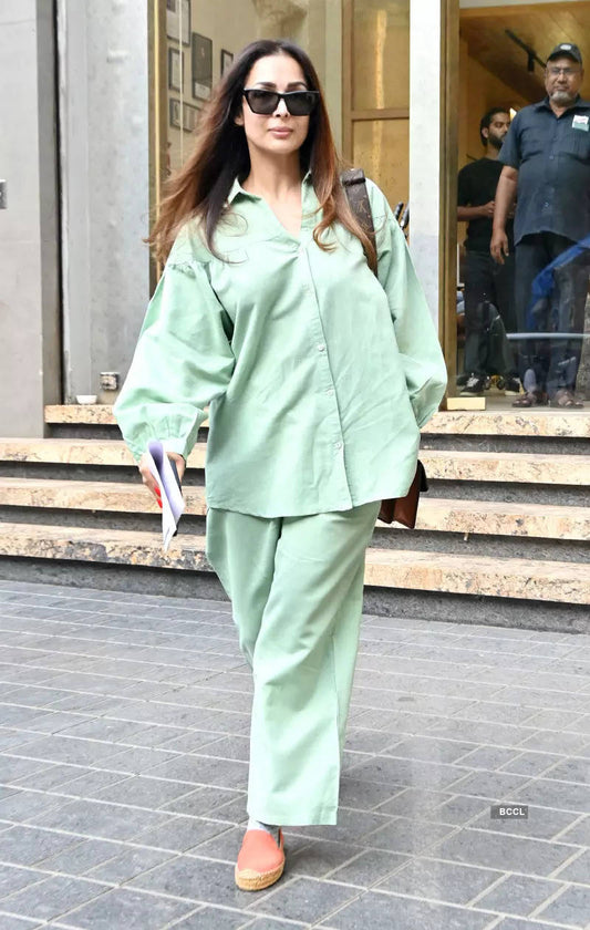 Solid Mint Green Co-ord Set