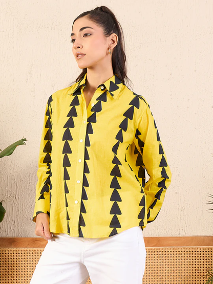 Sunbeam Arrows Yellow Shirt