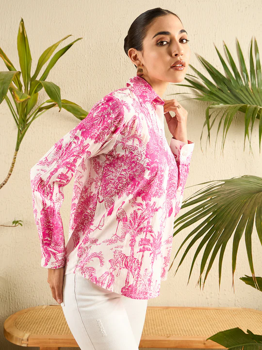 pink safari vibes shirt