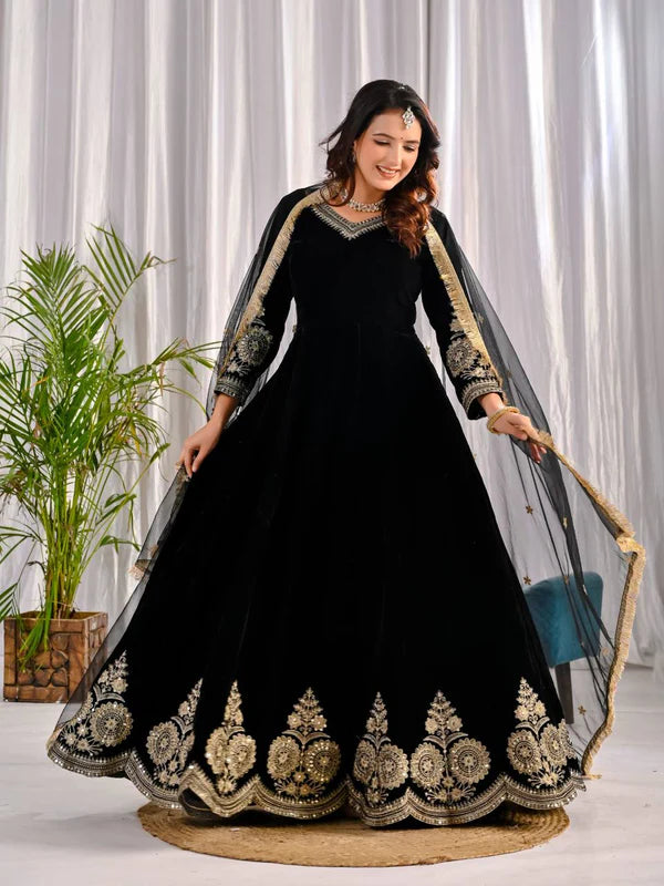 anarkali suit set