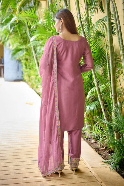 Rosé Meena Ensemble Suit Set