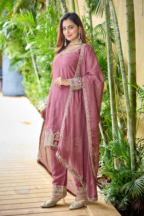 rosé meena ensemble suit set