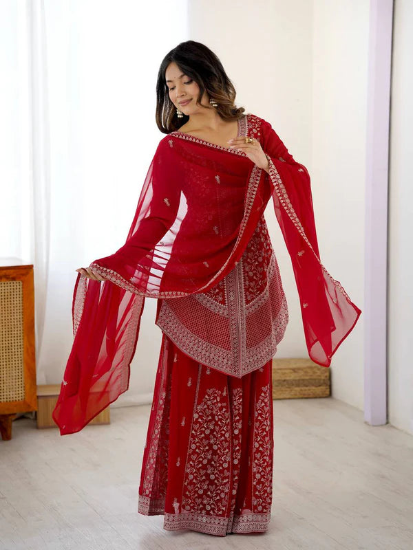 laal ishq sharara suit set