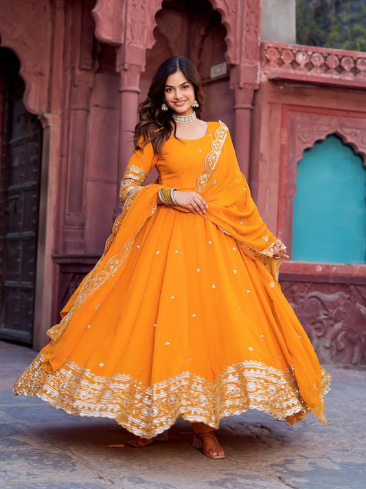 Anarkali Suit Set