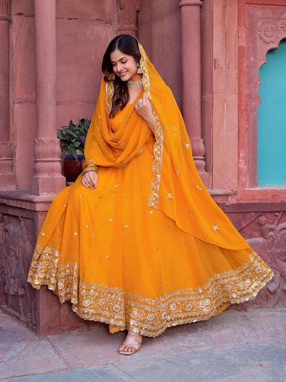 Anarkali Suit Set