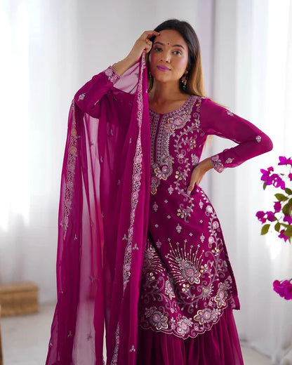 YANISH PINK SUIT SET