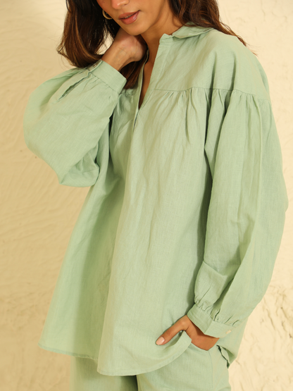 Solid Mint Green Co-ord Set