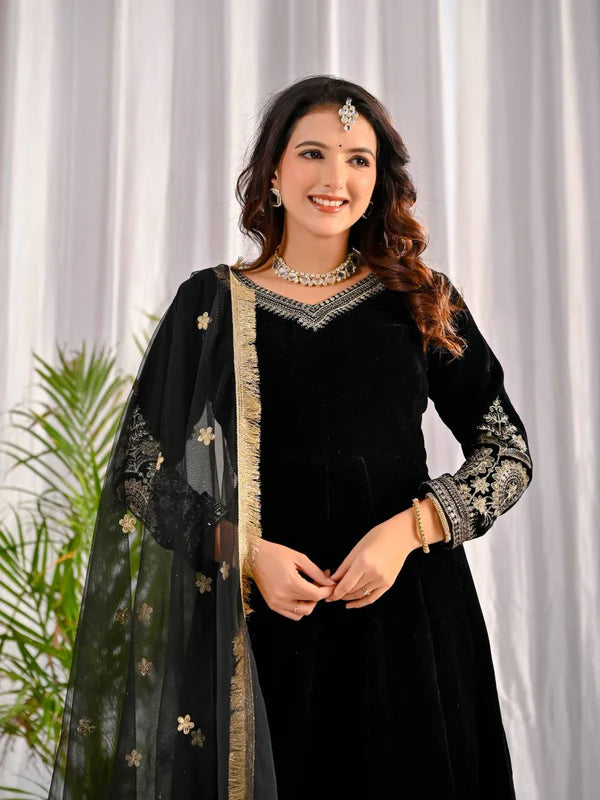 anarkali suit set