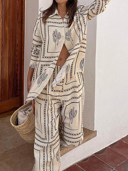 Desert Chic Cactus Co-ord Set