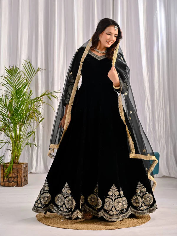 anarkali suit set