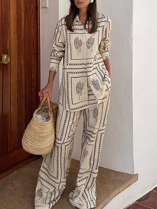 Desert Chic Cactus Co-ord Set