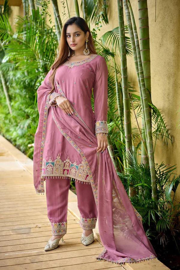 rosé meena ensemble suit set