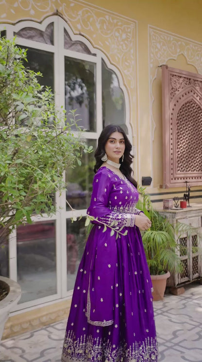 Purple Royale Suit Set